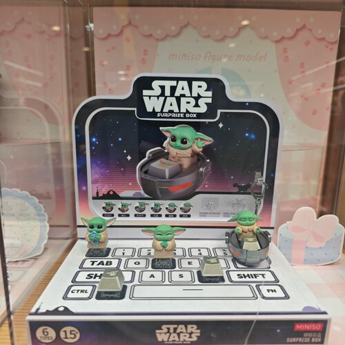 MINISO星球大战系列古古键帽盲盒名创优品
