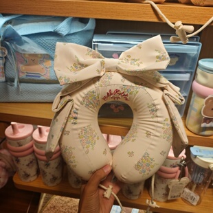 名创优品cath kidston花园工坊U型枕MINISO