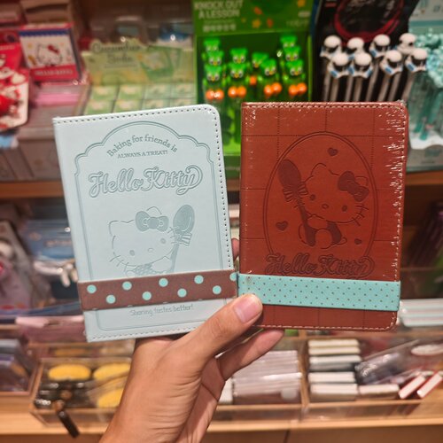 MINISO三丽鸥家族薄巧系列Hello KittyPU绑带本A6名创优品