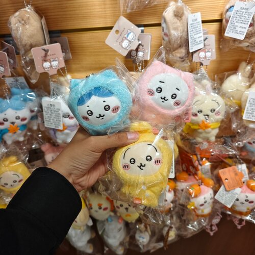 名创优品chiikawa系列睡衣毛绒挂件小八乌萨奇吉伊名创优品