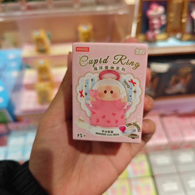 MINISO右右酱YOYO指环爱神系列手办盲盒名创优品