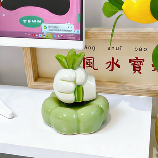 【握草】桌面摆件办公室工位装饰发疯文学抽象2026打工人精神状态