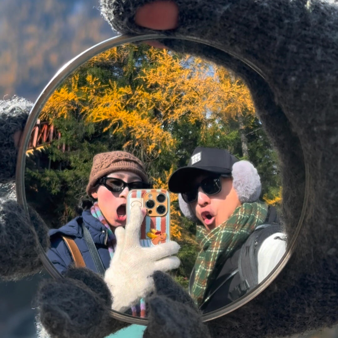 用反光镜记录我们的旅行~