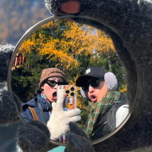 用反光镜记录我们的旅行~