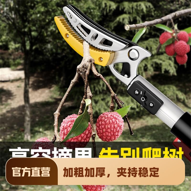摘水果高枝剪伸缩高空剪摘果剪采果樱桃槐花剪树枝剪刀摘果神器大_虎窝淘