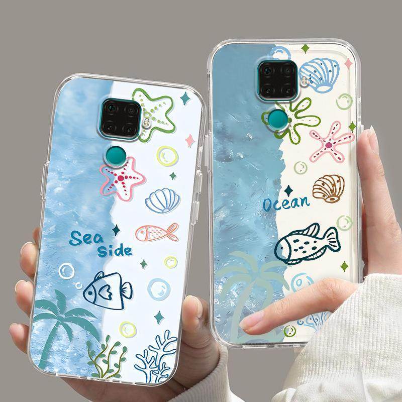 适用华为nova5ipro手机壳海洋小鱼nova5z闺蜜SPN-AL00软胶套可爱,3C数码配件,手机保护套/壳,淘宝优惠券,粉丝福利购,淘宝优惠卷