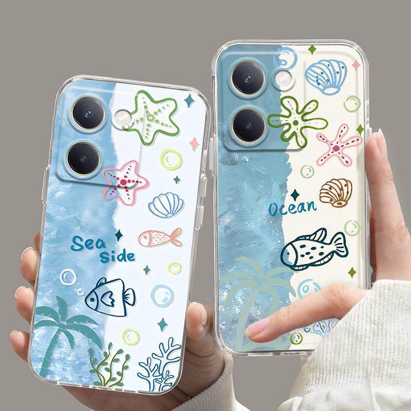 适用vivoy100手机壳海洋小鱼y100闺蜜y100i防摔V2278A软胶套可爱,3C数码配件,手机保护套/壳,淘宝优惠券,粉丝福利购,淘宝优惠卷