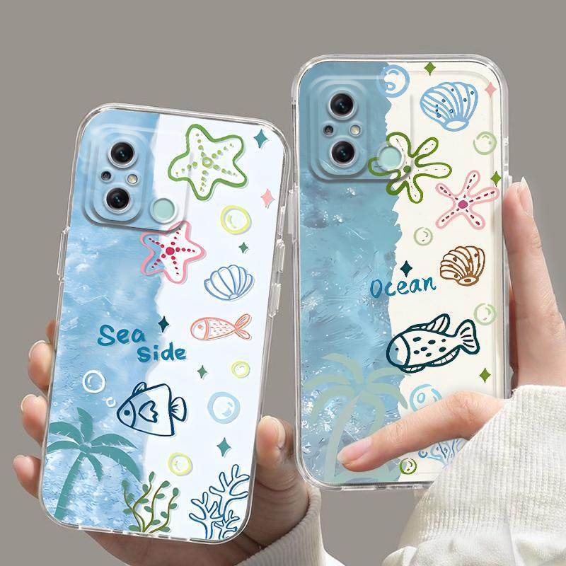 适用小米红米12c手机壳海洋小鱼Redmi 12 12c闺蜜防摔软胶套可爱,3C数码配件,手机保护套/壳,淘宝优惠券,粉丝福利购,淘宝优惠卷