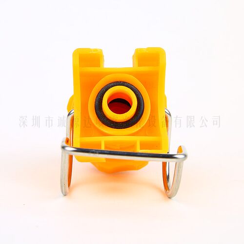 卡扣中空玻璃清洗机喷头涂装前处理扇形喷淋头清洗夹扣PP喷淋嘴