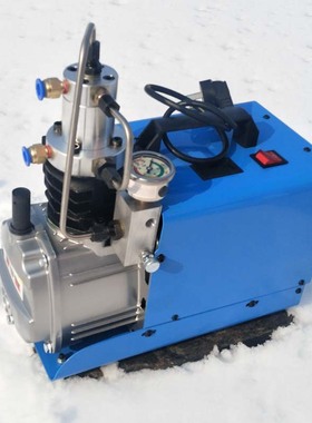 小型220V高压气泵30mpta便携式电动充气泵空压机水冷打气机40mpa