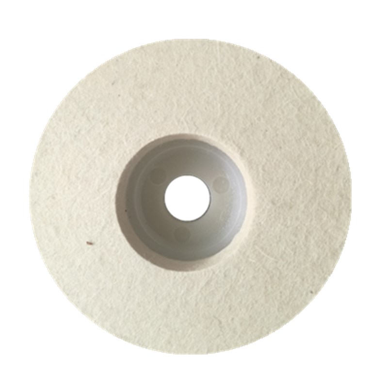 羊毛抛光轮角磨机125*22抛光片手磨机羊毛盘金属石材不锈钢打磨片