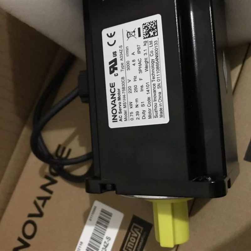 MS1H4-40B30CB-T331R/T334R+SV630PS2R8I/NS2R8I汇川伺服电机400W