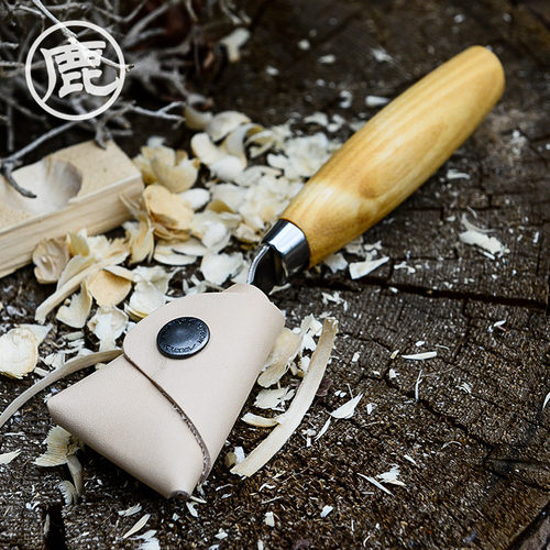 瑞典MORA莫拉匠心钩刀手工工匠工具刀户外装备工匠挖勺刀