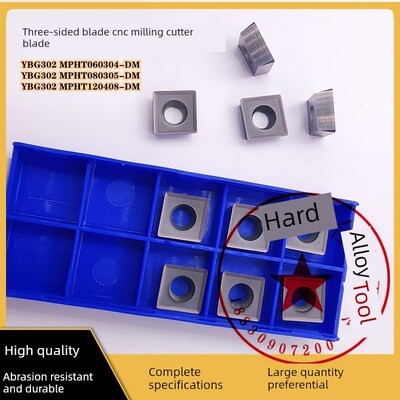 智洲金刚石三面刀数控铣刀Mpht 120408 080305 060304 -Dm Ybg302