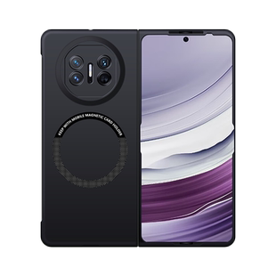 新款华为MateX5轻薄无边框前后分体手机壳X3典藏版全包镜头X2简约时尚自带磁吸不发黄防摔折叠屏保护套磨砂感