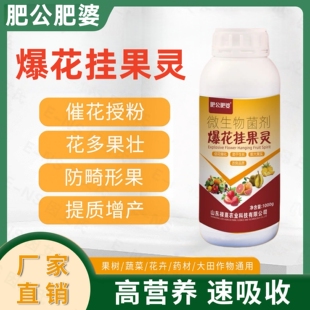 爆花挂果灵催花授粉座果强力坐果灵正品提高座果率一整套保花保果