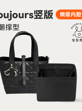 DGAZ包你所爱适用于Dior迪奥toujours竖/横版土著轻薄绸缎内胆包