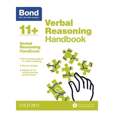 牛津英国Bond 11+ Verbal Reasoning Handbook  牛津邦德11+ 英国小升初 语言推理考试指南手册