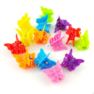100 PCS Butterfly Hair Clips Beauty Tools Assorted Color