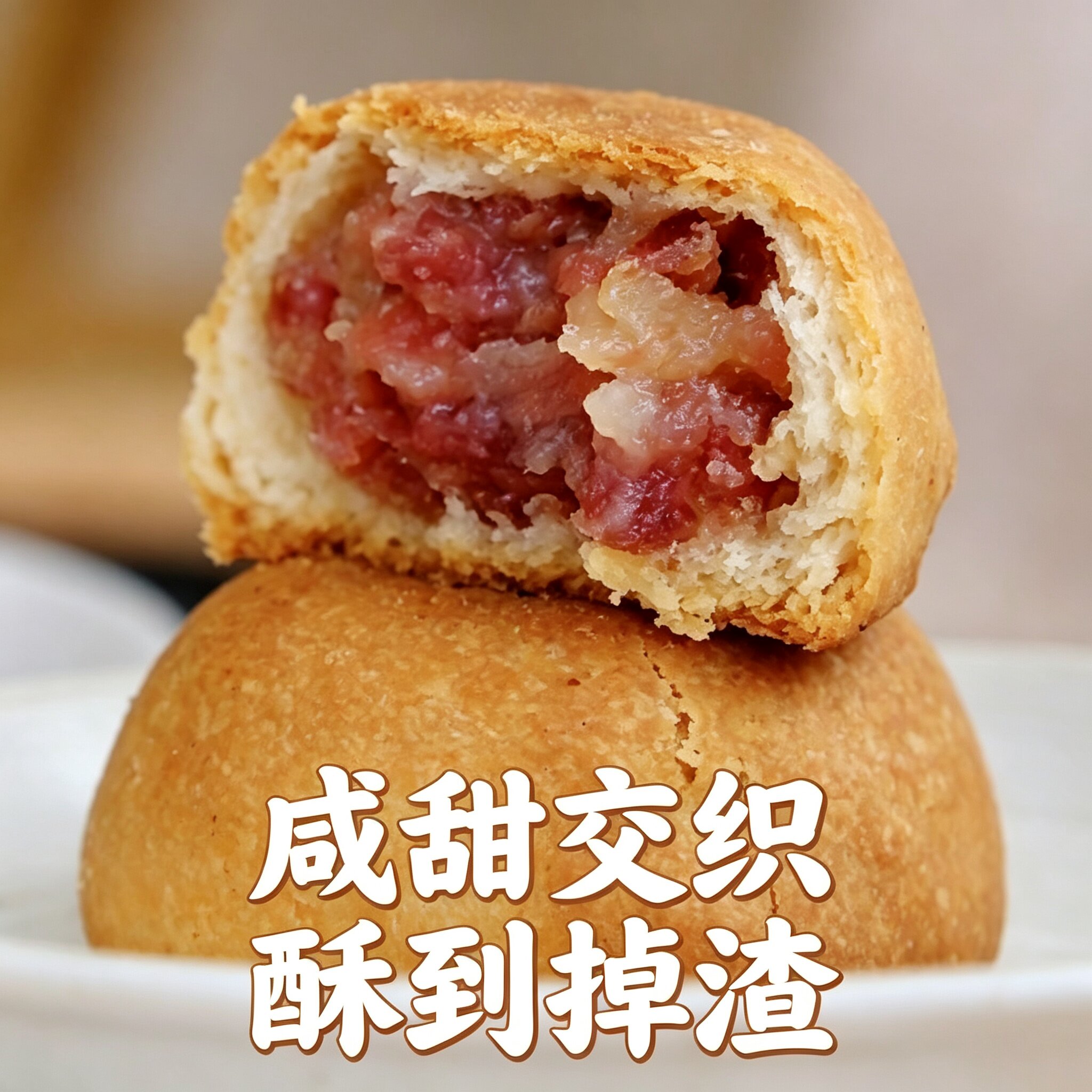 云南特产月饼礼盒装云腿鲜花饼中秋节滇式传统月饼送礼伴手礼盒
