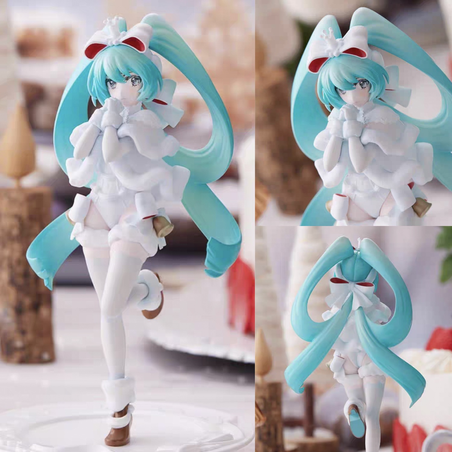 甜品初音铃铛二次元公仔美少女手办车载机箱桌面景品模型摆件