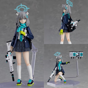 美少女手办figma567碧蓝档案砂狼白子小仓唯可动手办模型摆件礼物