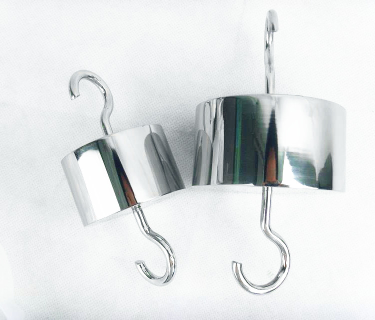 不锈钢双勾砝码挂钩法码现货