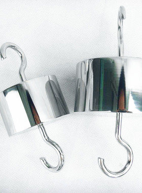 不锈钢双勾砝码2g50g100g200g500g1kg2kg5kg10kg20kg单钩法码现货