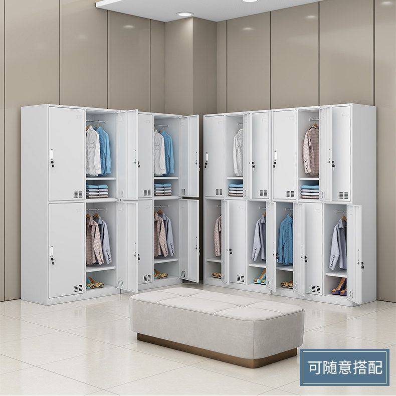 食堂餐具柜鞋柜工厂格多门车间32储物柜衣柜子员工带锁碗柜铁皮柜,商业/办公家具,办公储物柜,淘宝优惠券,粉丝福利购,淘宝优惠卷