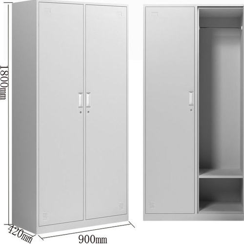 特价铁皮更衣柜储物收纳阳台柜子带锁办公室员工A4文件资料档案柜
