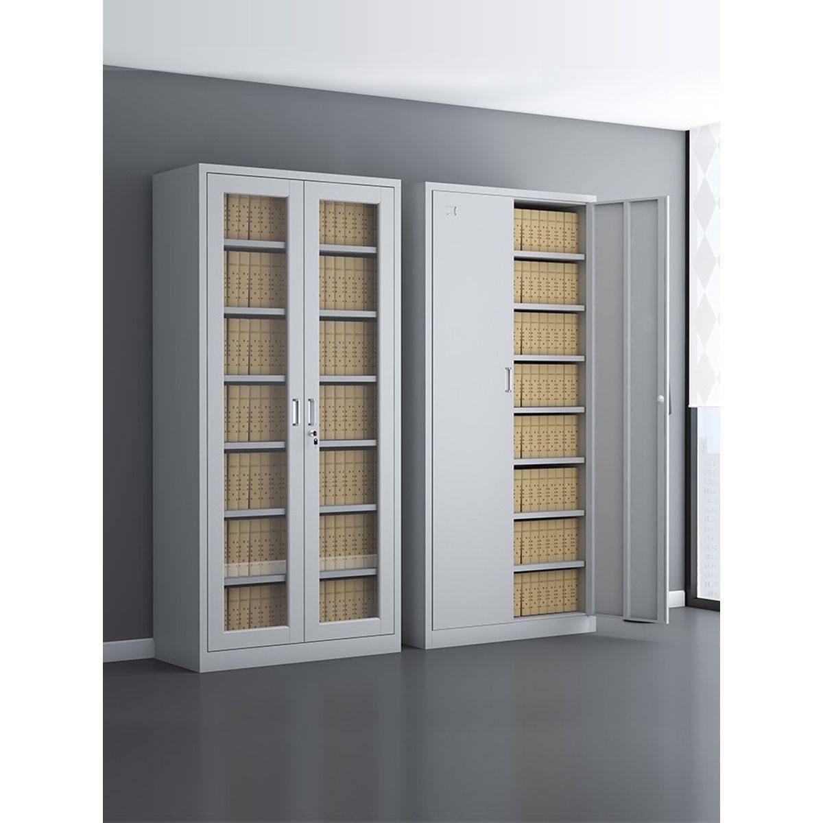 会计财务凭证柜钢制通玻文件资料合同专用档案柜办公室铁皮储物柜,商业/办公家具,办公储物柜,淘宝优惠券,粉丝福利购,淘宝优惠卷