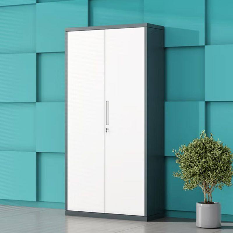 铁皮柜资料档案储物拆装柜现代办公文件薄边灰白套色通铁对开收纳,商业/办公家具,办公储物柜,淘宝优惠券,粉丝福利购,淘宝优惠卷