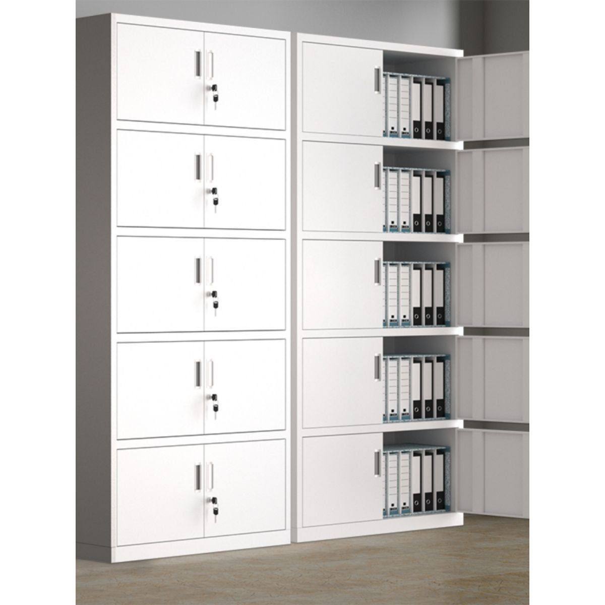 通体五节文件铁皮柜办公室财务资料储物柜家用多抽屉存放杂物柜子,商业/办公家具,办公储物柜,淘宝优惠券,粉丝福利购,淘宝优惠卷