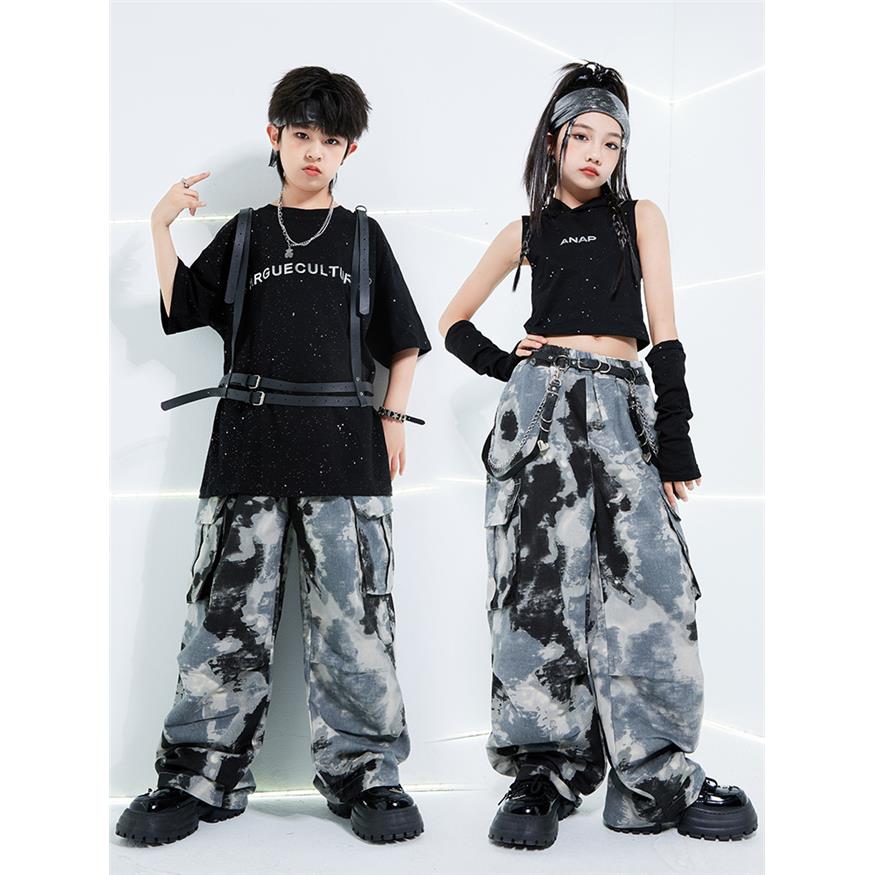 街舞儿童潮服演出服女童