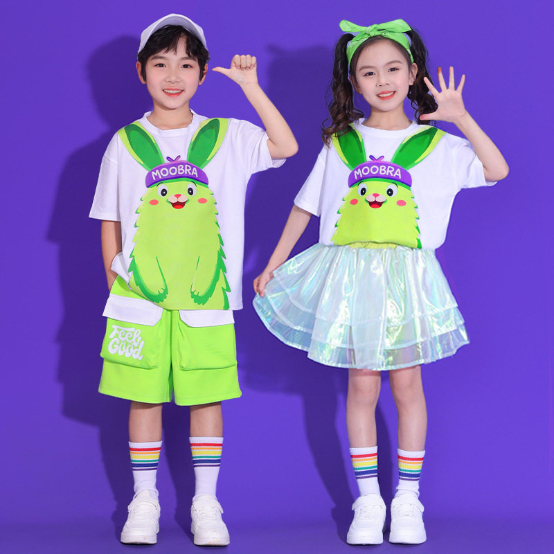 小学生啦啦队表演班服套