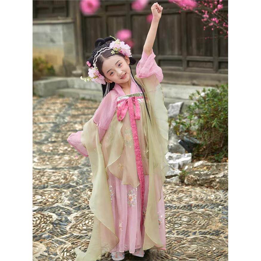 汉服女童2026新款改良齐
