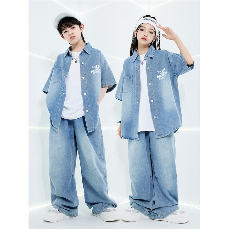 街舞儿童潮服演出服男童