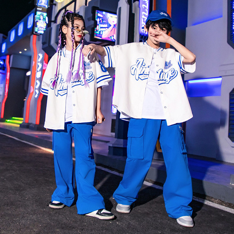 街舞儿童潮服棒球服外套