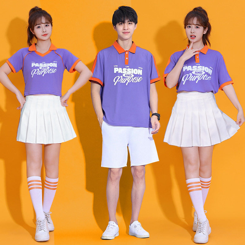 学生男女同款拉拉队健美