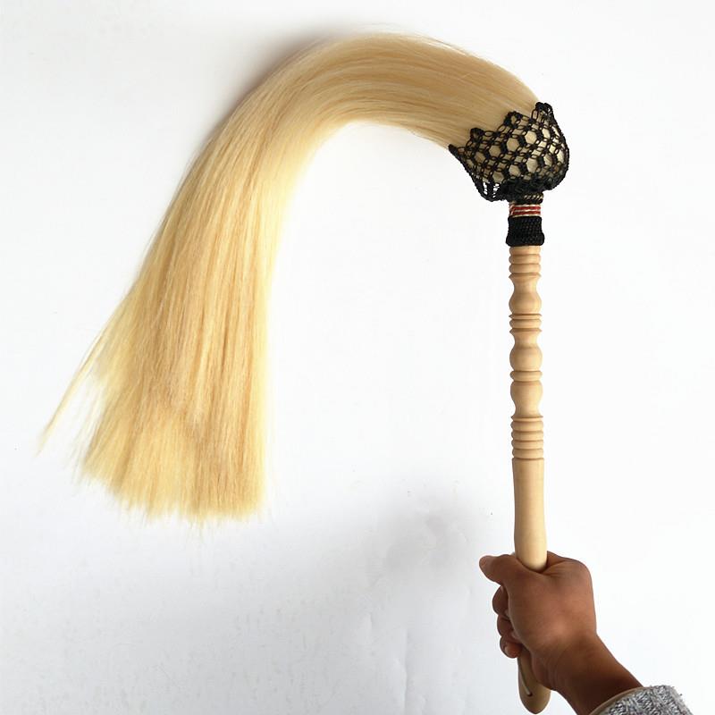 太极用品拂尘真马尾浮沉