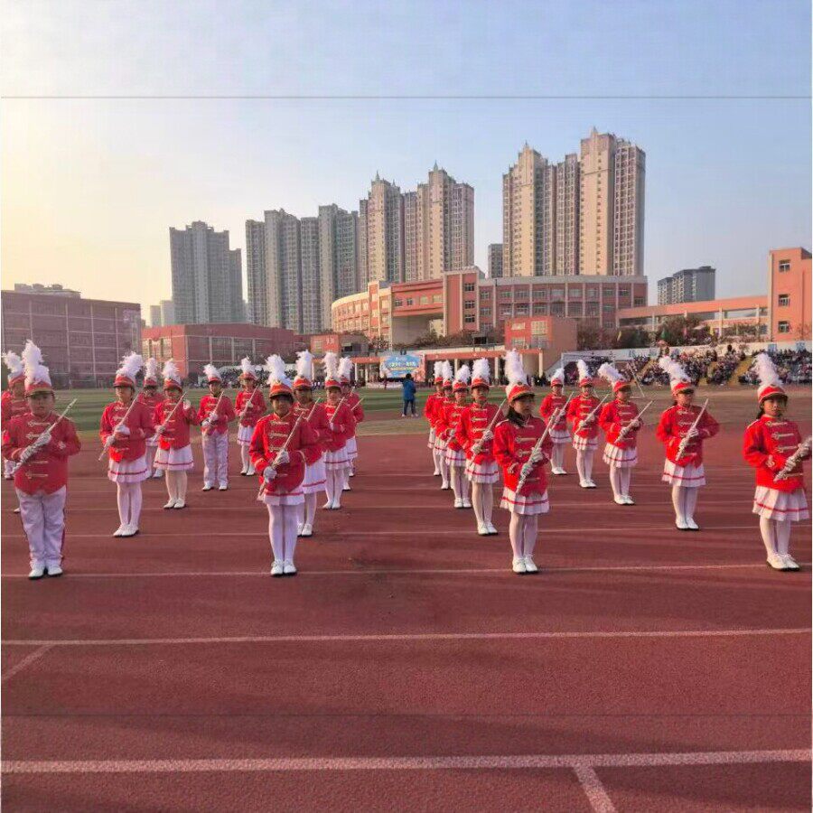 新款儿童军鼓服中小学生演出升旗手中国风鼓号服表演服学生乐队服