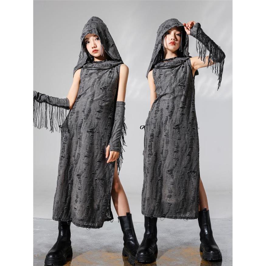 爵士舞女童服装暗黑朋克