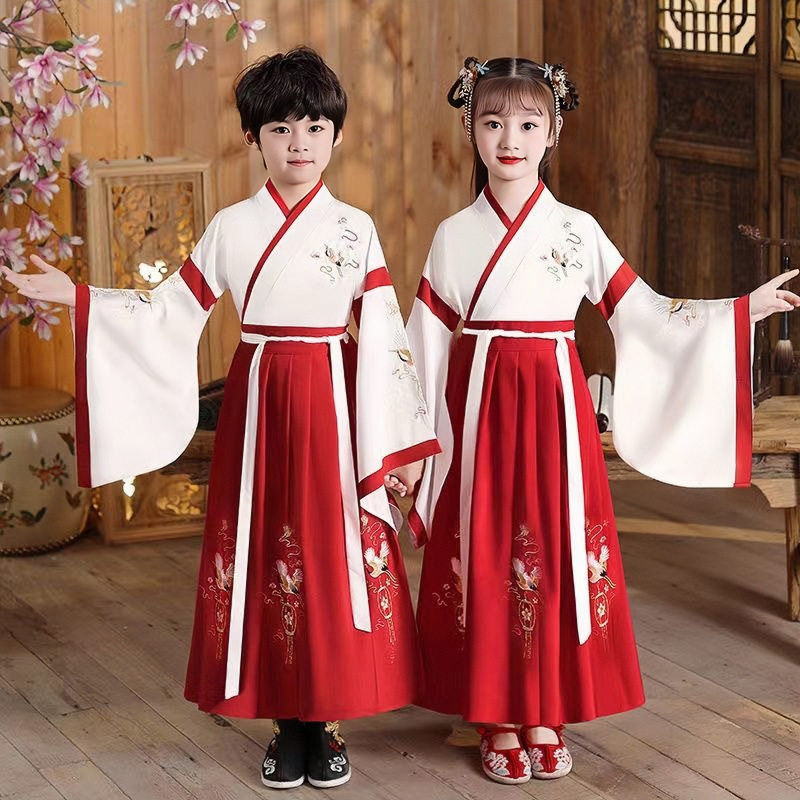 2025古装汉服女童国学服