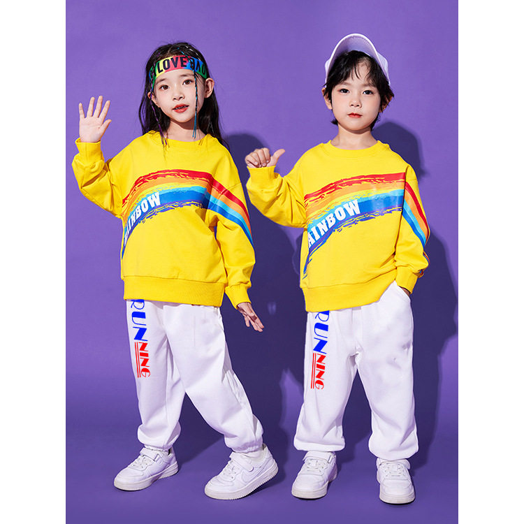 儿童运动会开幕式班服秋