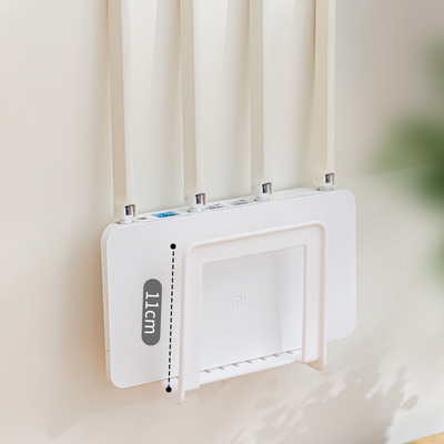 wifi墙壁电视机顶盒路由器放置架