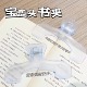 宝盖头夹子日本文具大赏ins小众设计透明实用夹学生书夹防书翻页