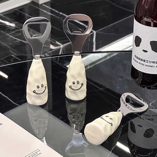 开瓶器小摆件瓶起子创意啤酒瓶盖神器汽水饮料启瓶器瓶启子开酒器