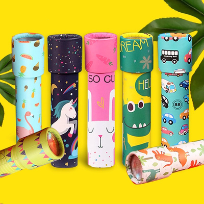 旋转万花筒多棱镜儿童益智玩具