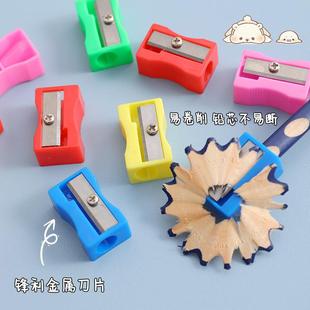 卷笔刀学生儿童转笔刀手摇削笔器小型铅笔刀迷你彩色削笔刀