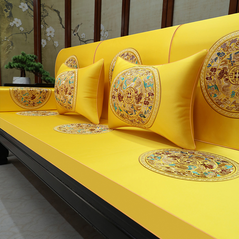 凤公馆防滑中式沙发垫